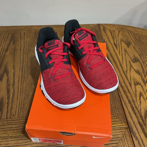Nike Flex Control TR3 Red and Black Athletic Gym Shoes main image 9